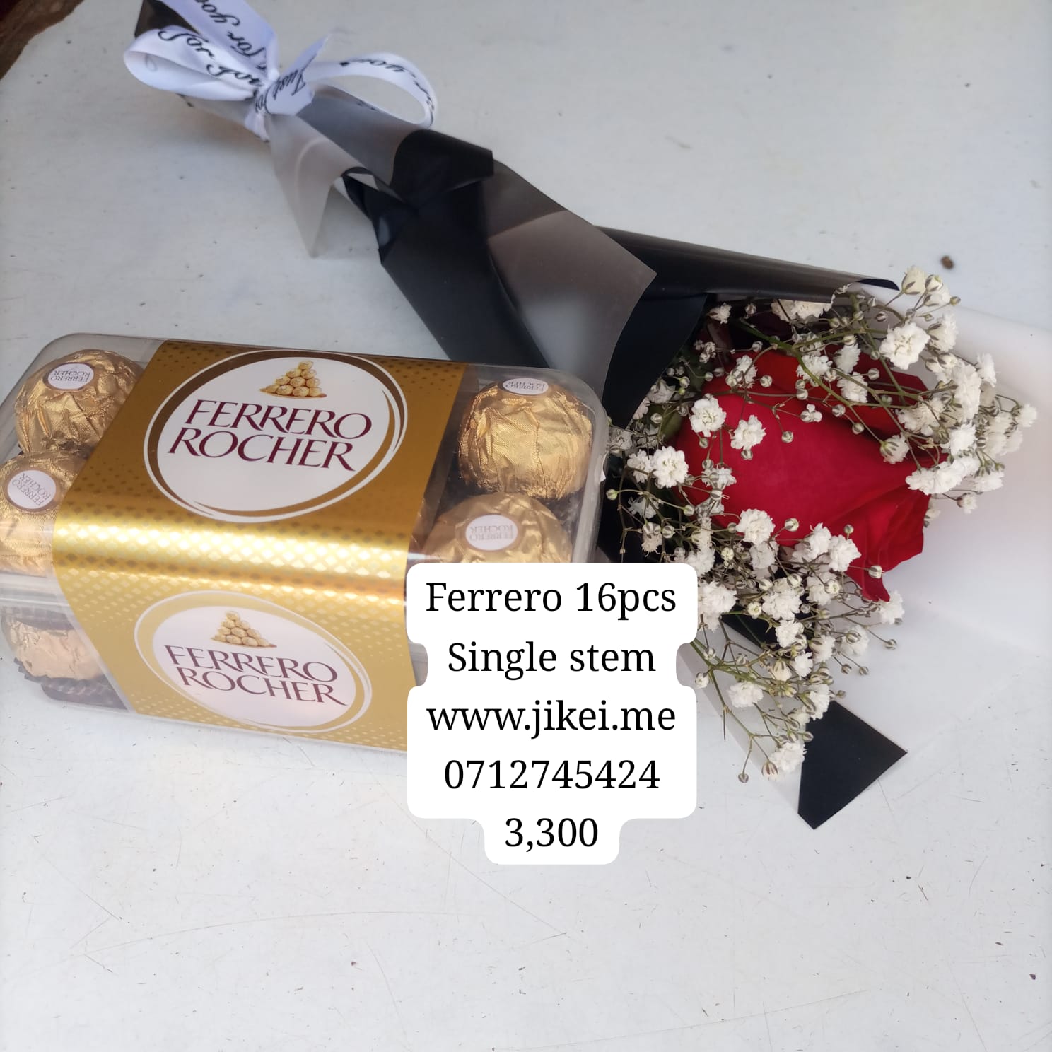 Sweet Solitude: 16 Ferrero Rocher and a Single Stem