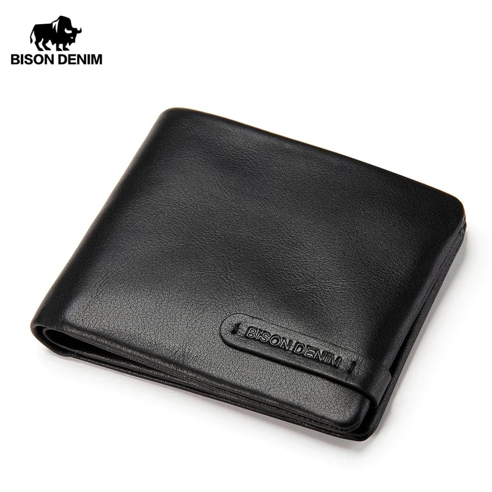 Bison Denim Men’s Cow Leather Wallet