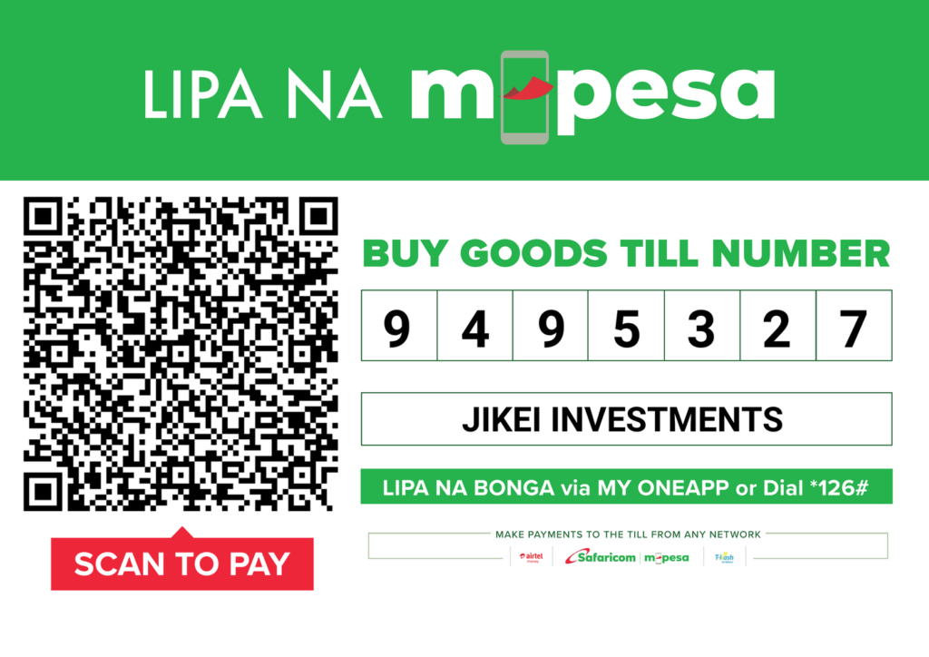Official M-PESA Till or Paybill poster